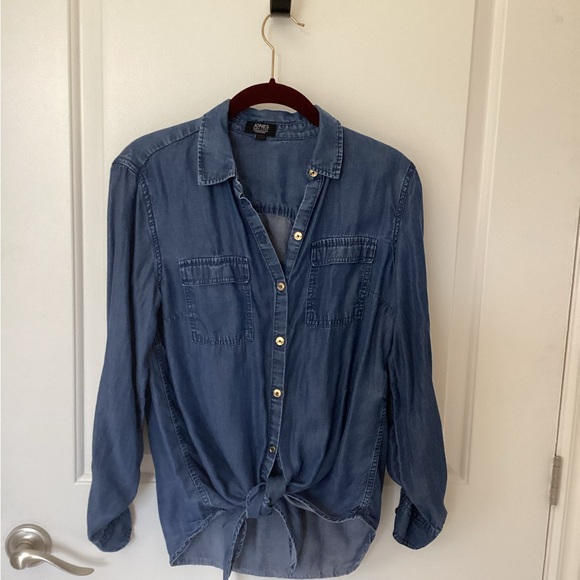Jones New York Denim button up shirt - Picture 1 of 6